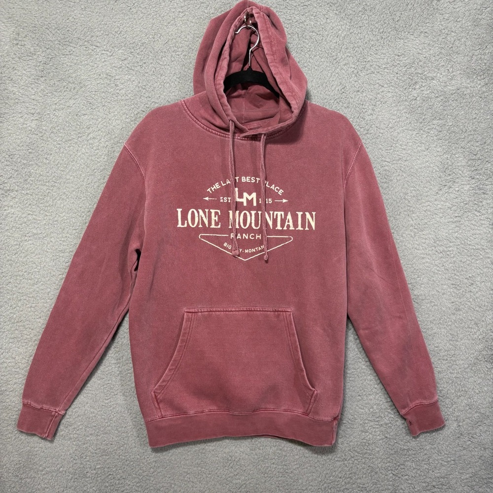 Ouray Sportswear Sweatshirt Hoodie Unisex M Lone Mountain Ranch Big Sky Montana
